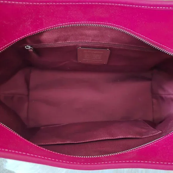 Coach Meadow Shoulder Bag Brown/bright violet - Picture 4 of 8